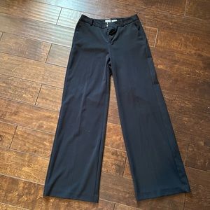 Wide Leg Stretch Trousers